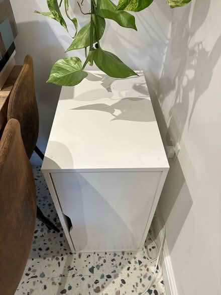 Photo of free Used white IKEA cabinet (Weedon NN7) #1
