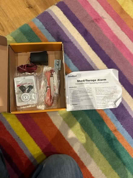 Photo of free Shed alarm in box (Wendell Park, Hammersmith W12) #2