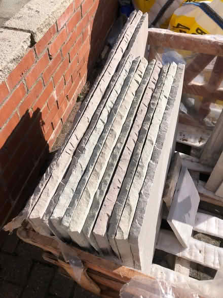Photo of free Indian Sandstone Raj Green Paving Slabs (West Harton NE34) #2
