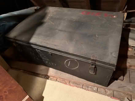 Photo of free Large metal trunk (Richmond TW10) #1