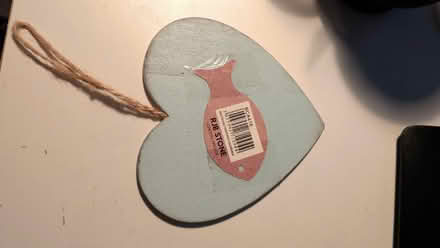 Photo of free Wooden heart plaque (St Albans AL3) #2