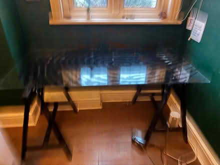 Photo of free Ilea glass desk (Orpington BR6) #1