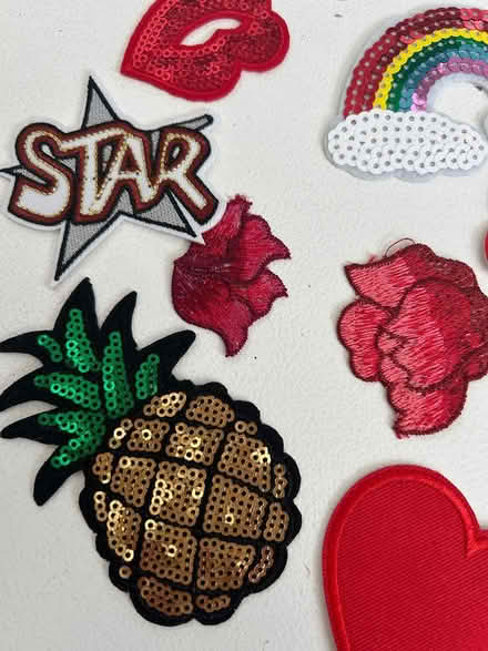 Photo of free Embroidery and sequin patches (KT23 Great Bookham) #3