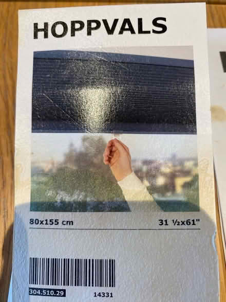 Photo of free IKEA HOPPVALS Window Blind 80cm width x 155cm drop (Llyswen LD3) #2