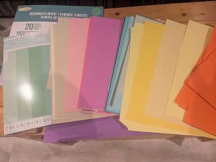 Photo of free Scrapbook/card making supplies (Belle Ewart) #4