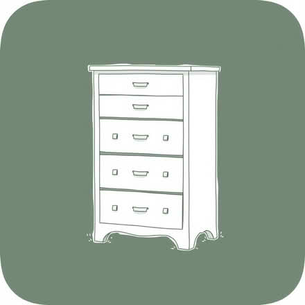 Photo of Chest of drawers W100cm x D50cm X H90cm (High St Ken W8) #1