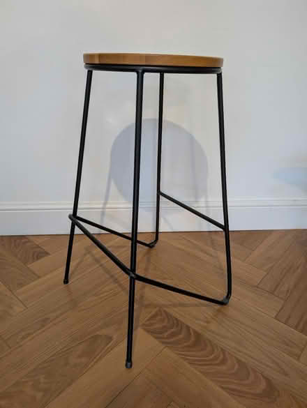 Photo of free Bar stool - standard height (Bearwood B67) #1