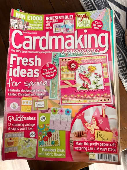 Photo of free Papercraft & Cardmaking magazines (Matlock DE4) #3