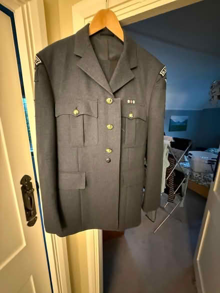 Photo of free RAF Regiment uniform with cap (Bookham) #1