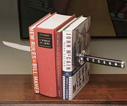 Photo of free Katana Book Ends (Chickenley WF12) #1