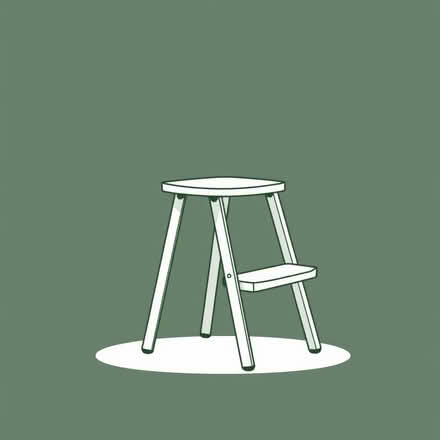 Photo of Two step stool (Holt Park LS16) #1