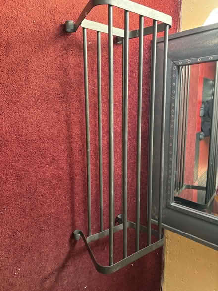 Photo of free metal shoe rack (Wellesley Hills) #1
