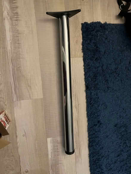 Photo of free Chrome worktop leg (Shortstown MK42) #1
