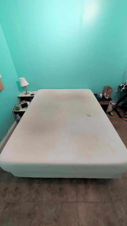 Photo of free Queen Mattress, Box spring, Frame (Broward Blvd near the turnpike) #2
