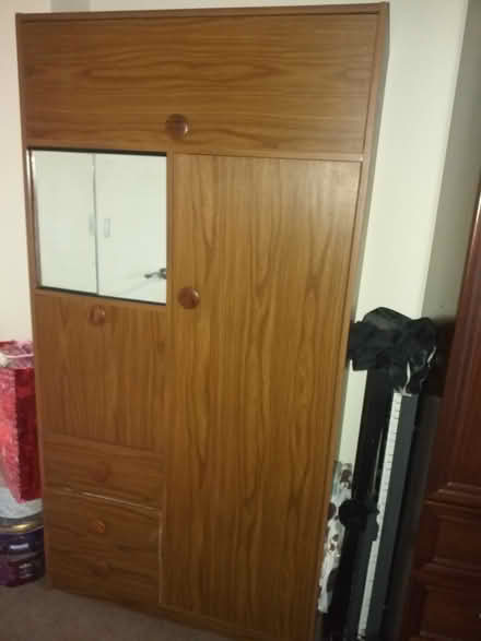 Photo of free walnut wardrobe (South harrow) #1