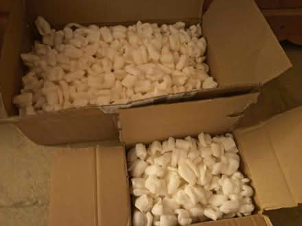 Photo of free 2 cardboard boxes + packing chips (Risinghurst OX3) #1