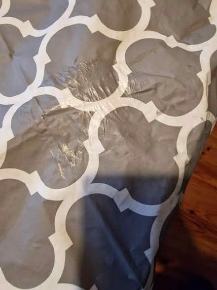 Photo of free Large Grey Table Cover - imperfections (Linden GL1) #3