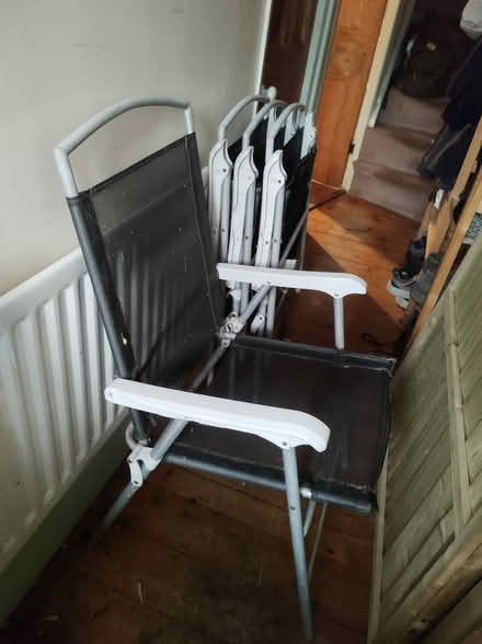 Photo of free Four folding chairs (Faversham ME13) #1