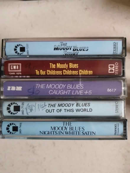 Photo of free Moody Blues music cassettes (Stroud central GL5) #1