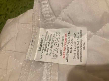 Photo of free Double mattress protector (Kennington OX1) #2