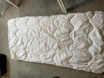 Photo of free Single bed mattress topper (Taverham NR8) #1