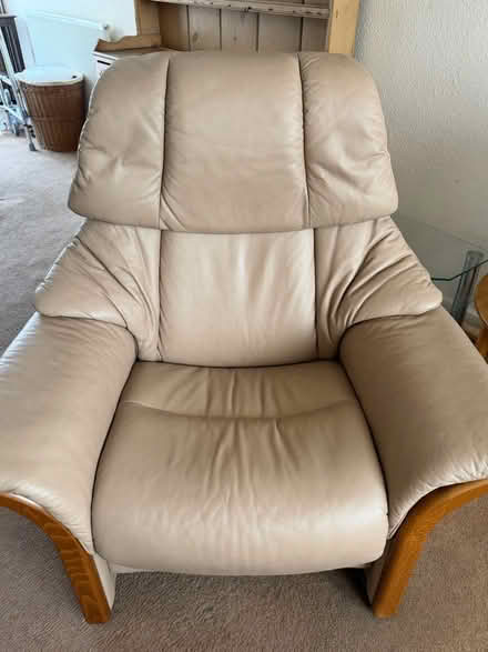 Photo of free Leather chair (Dagenham RM9) #1