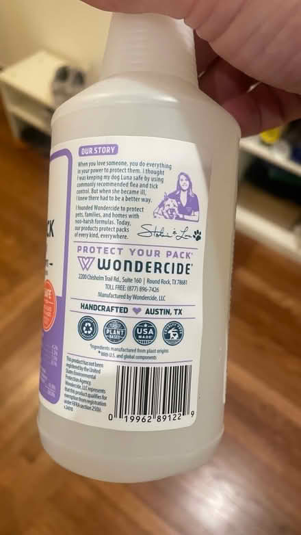 Photo of free Wondercide Flea & Tick Spray (North Berkeley) #3
