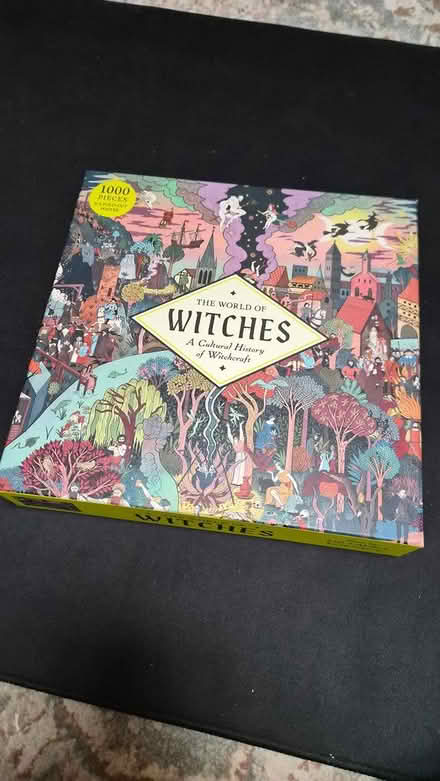 Photo of free the world of witches 1000pc puzzle (woodhaven) #1