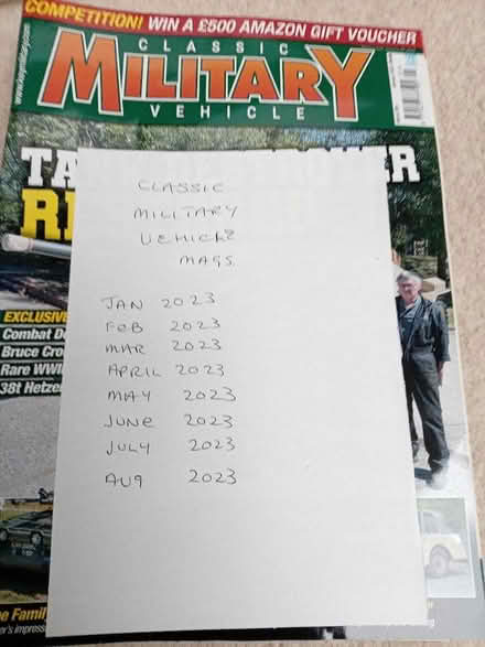 Photo of free Military vehicles mags 2023 (South Stifford RM20) #1
