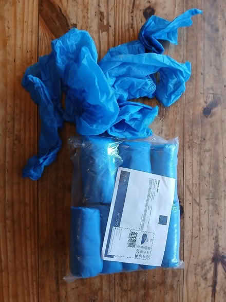Photo of free Plastic Shoe Covers (Haworth BD22) #2