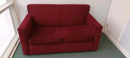 Photo of free Red sofa bed (Preston Park area BN1) #1