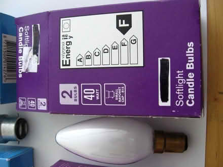 Photo of free Eight Bayonet Fitting Candle Bulbs (Coppull PR7) #2