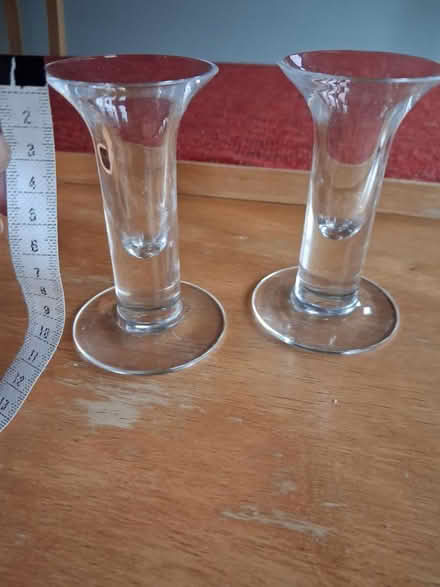 Photo of free Pair of crystal candle holders (Fleetville) #3