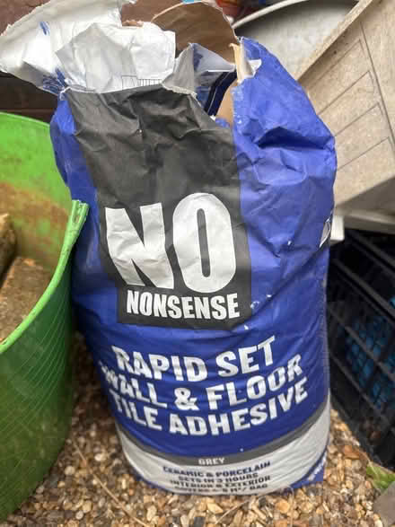 Photo of free Tile adhesive (Berkhamsted HP4) #1