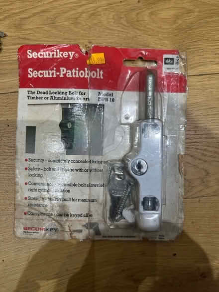 Photo of free Door deadlock (Wendell Park, Hammersmith W12) #1