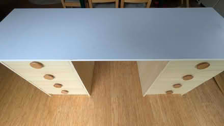 Photo of free Two sets of drawers and board forming simple, flexible desk (Norham Manor OX2) #1