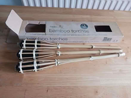 Photo of free Bamboo Garden Torches (Kempshott RG22) #1