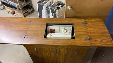 Photo of free Sewing machine and cabinet (Route 231 and Barstow Road) #2