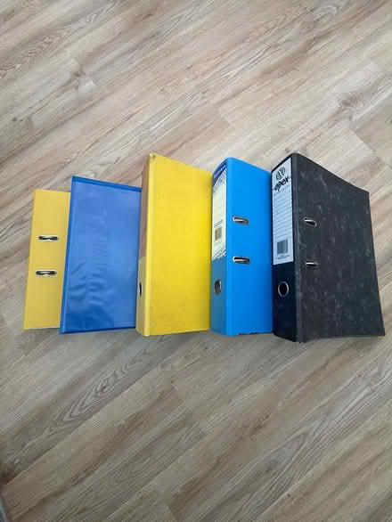 Photo of free 5 lever arch files (Eastwood NG16) #1