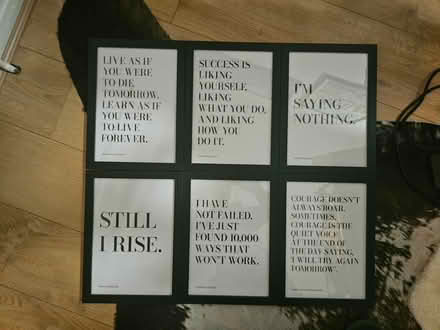 Photo of free Small black picture frames (Warmley) #1