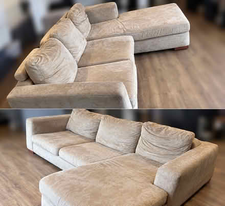 Photo of free L shaped sofa bed (Near Sleaford) #1