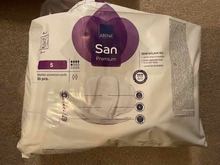 Photo of free Adult Incontinence Pads (Kirkby Stephen CA17) #1