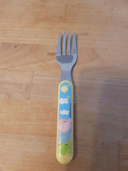Photo of free Kids fork with Peppa pig on (Diglis WR5) #1