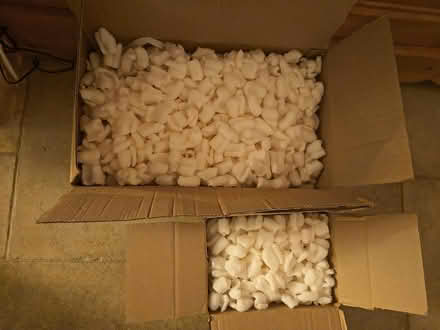 Photo of free 2 cardboard boxes + packing chips (Risinghurst OX3) #2
