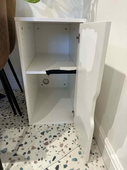Photo of free Used white IKEA cabinet (Weedon NN7) #2