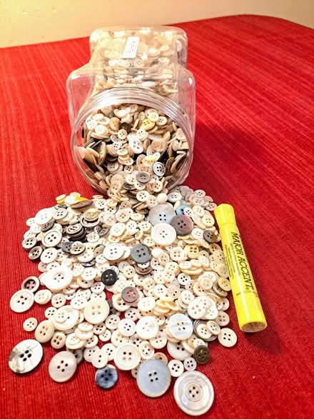 Photo of free Shell buttons 4-hole (69th Street, Upper Darby) #1