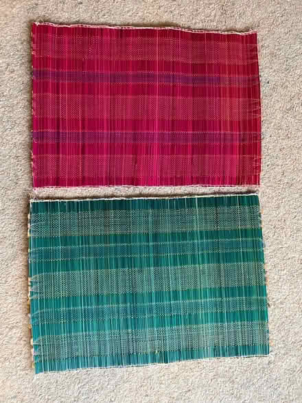 Photo of free Place mats unused natural fibre (De Parys MK40) #1