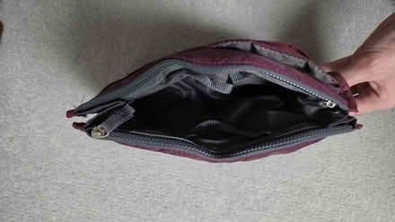 Photo of free Handbag Organiser Insert with Multiple Pockets (Burgundy & G (Kidlington OX5) #3
