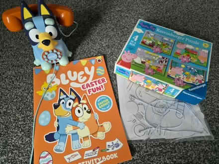 Photo of free Bluey phone and other toys (Coombe Road KT2) #1