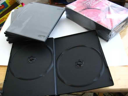 Photo of free Fifteen double DVD Cases (Coppull PR7) #2